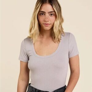 Nuuds Slinky Rib bodysuit